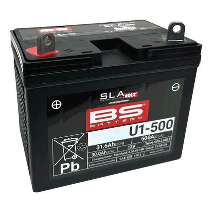 BS Battery SLA Max with factory maintenance-free activated - U1 500 FA Battery