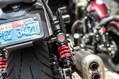 Support de plaque Burly Brand Kit immatriculation