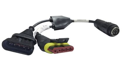 Cable de connexion diagnostique Byterd VESPA / MOTO GUZZI QUADRO COBO 5/5 PIN Universel
