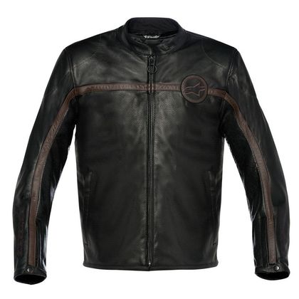 Blouson Moto Alpinestars MERT LEATHER JACKET Ref : AP0901 