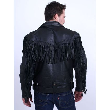Last Rebels à franges SL99 Motorbike Jacket