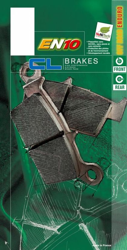 Plaquettes de freins CL Brakes Off-Road métal fritté - 1146EN10