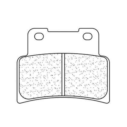 Plaquettes de freins CL Brakes route métal fritté - 1187XBK5 Ref : CLB00071A / 1034747 