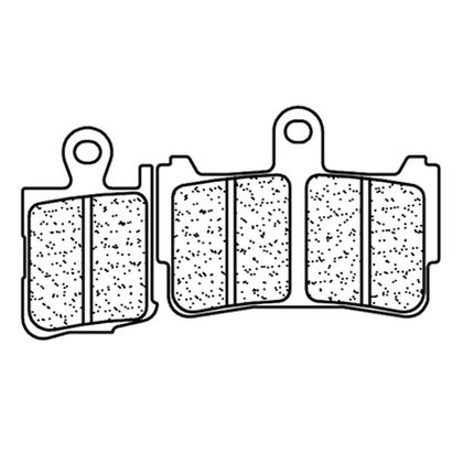 Pastiglie freni CL Brakes Coppia pastiglie sinterizzate (1216A3+) Ref : CLB00078A / 1034760 