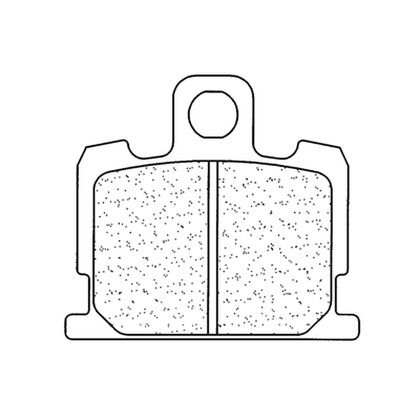 Plaquettes de freins CL Brakes route métal fritté - 2807S4 Ref : CLB00282A / 1035042 