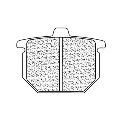 Pastiglie freni CL Brakes Coppia pastiglie sinterizzate (2814RX3) Ref : CLB00284A / 1035045 HONDA 1000 GL 1000 GOLD WING K (GL1) - 1975 - 1977