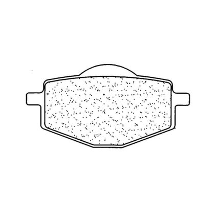 Pastiglie freni CL Brakes Coppia pastiglie sinterizzate (3008SC) Ref : CLB00301A / 1035083 