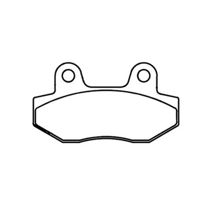 Plaquettes de freins CL Brakes Maxi Scooter métal fritté - 3078MSC