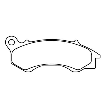 Plaquettes de freins CL Brakes Scooter métal fritté - 3102SC