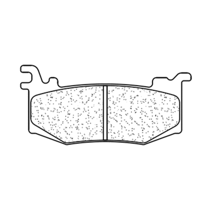 Plaquettes de freins CL Brakes métal fritté - 1282C60