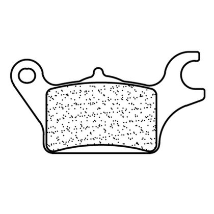 Plaquettes de freins CL Brakes Maxi Scooter métal fritté - 3106MSC Ref : CLB00502A / 1035191 