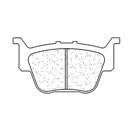 CL Brakes ATV Sintered Metal 1140ATV1 Brake pads Ref : CLB00510A / 1034703 