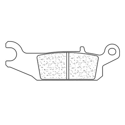 Plaquettes de freins CL Brakes métal fritté - 1192ATV1 Ref : CLB00518A / 1034748 