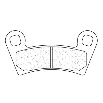 Plaquettes de freins CL Brakes métal fritté - 1220ATV1 Ref : CLB00524A / 1034764 