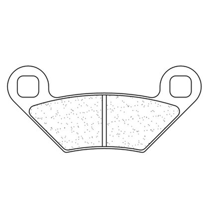 Plaquettes de freins CL Brakes métal fritté - 1222ATV1 Ref : CLB00525A / 1034765 