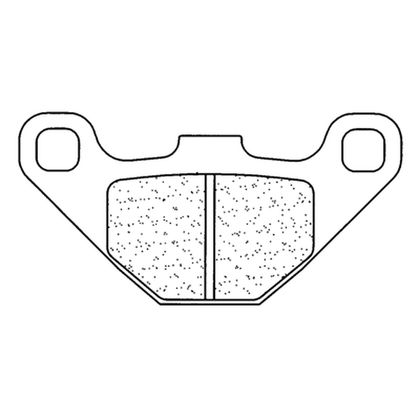 Plaquettes de freins CL Brakes métal fritté - 2466ATV1 Ref : CLB00529A / 1034993 