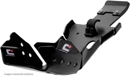 Crosspro Enduro Skid Plate and Linkage Guard HDPE 6mm Motorsteun