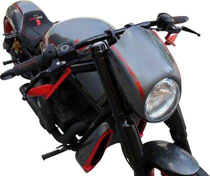 Plaque phare Cult Werk Masque Style Night Rod