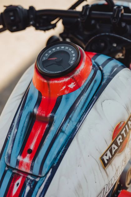 Couvre reservoir Cult Werk tableau bord Nightster