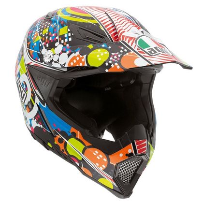 AGV AX 8 EVO HYPNO Cross helmet Ref : AG0242 
