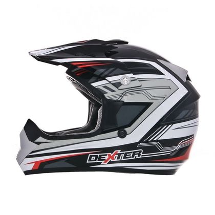 Casque cross Dexter SPACE NOIR/ROUGE 2014 Ref : MB0057 