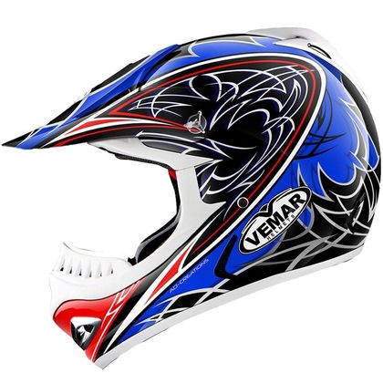 Casque Moto Cross Vemar Vintage - Taille M - Occasion (marques D'usure Superficielles)