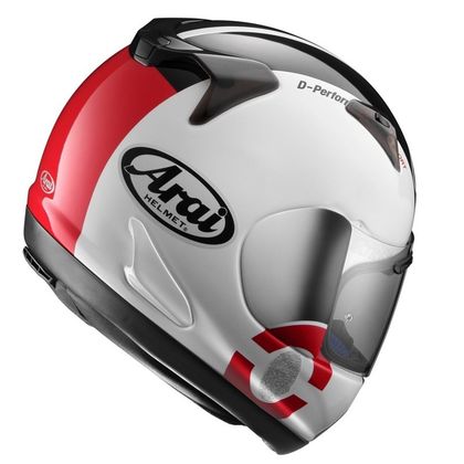 Casque Arai QUANTUM DECO DNA WHITE