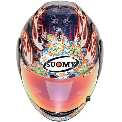 Casque intégral Suomy EXCEL FLOWERS BLUE/BLACK