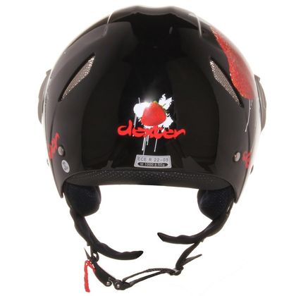 Casque jet Dexter FRUTTI NOIR/FRAISE