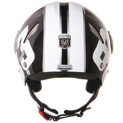 Casque jet Dexter ROAD NOIR/BLANC