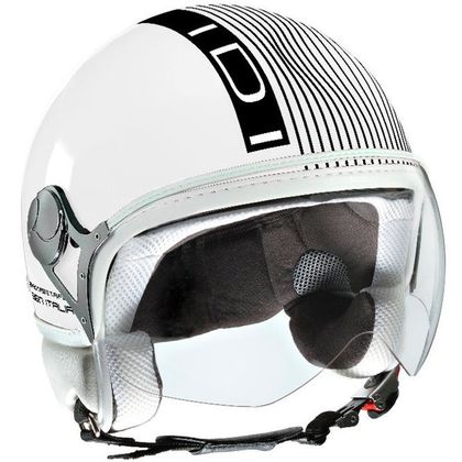 Casque jet Idi STRIPES FLUO Ref : ID0020 