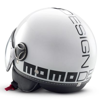 Visière Claire Anti-Rayures Momo Design – Compatible FGTR / AVIO / MINIMOMO – Écran Transparent Casque Moto