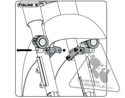 Feux Denali Support éclairage garde boue