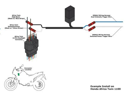 Denali Trigger Wizard - Universal High Beam Trigger for Ground Switched LED Headlights Lichten Universeel