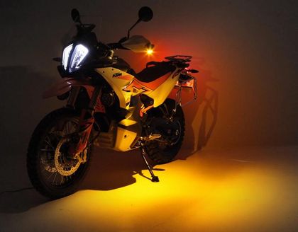 Denali T3 Ultra-Viz 4-in-1 Motorcycle Savety & Visibility Lighting Kit Lichten Universeel
