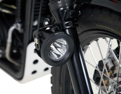 Feux Denali Support éclairage fourches inversé Ø50-60mm noir Universel
