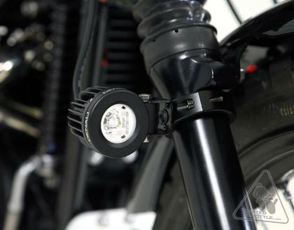Feux Denali Support éclairage fourches inversé Ø50-60mm noir Universel