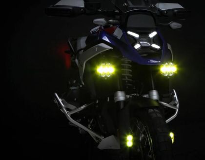 Feux Denali Éclairage additionnel DL2 Visibility Flood - jaune Universel