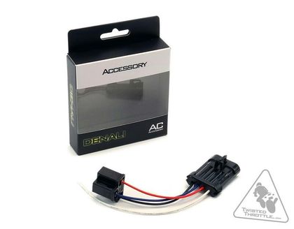 Faisceau Plug&Play Denali Adaptateur câble phare H4 Harley Davidson