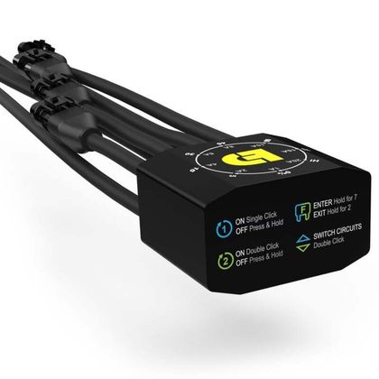 Feux Denali Kit DialDim DL9 - lentilles jaunes