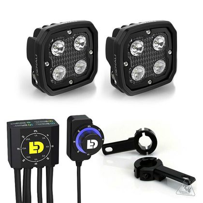 Feux Denali Kit éclairages universel DL4 DialDim Universel Ref : DENA00522A / 3071590 