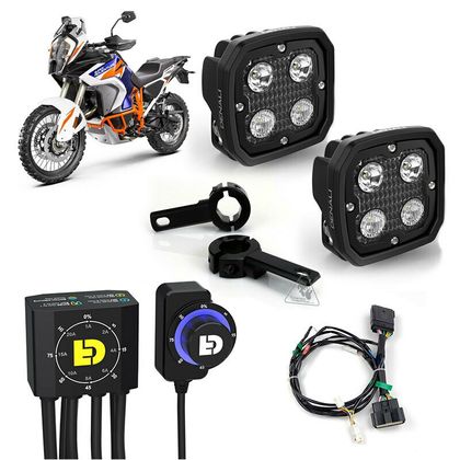 Feixes Denali Kit de iluminação D4 DialDim