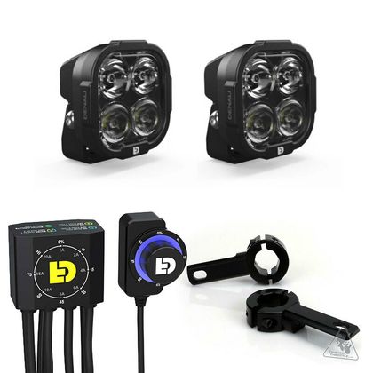 Feux Denali Kit éclairages universel DL4 DialDim Universel Ref : DENA00572A / 3071591 