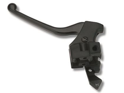 Levier d'embrayage Domino Levier d'embrayage complet + starter noir Ref : DO00214A / 1065925 