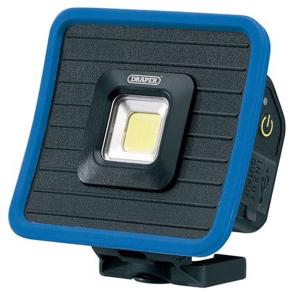 Lampe Draper Mini projecteur LED COB rechargeable et banque d'alimentation Universel Ref : DP00087A / 1125763001 