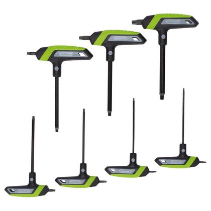 Clé en T Draper Jeu hexagonales TX - STAR métriques à poignée 14 pièces Universel Ref : DP00191A / 1149390 