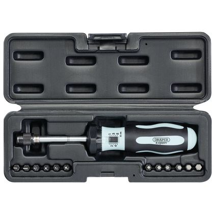 Tournevis Draper Kit dynamométrique Expert - 1 5 Nm Universel