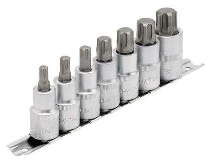 Draper Torx Expert TX - STAR Plus 1/2" 55mm - 7 dele Universel Reservedele værktøj