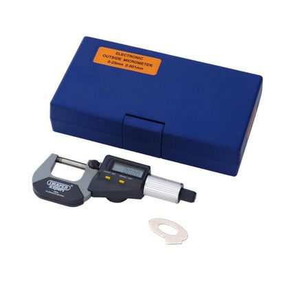 Micromètre Draper Micromètre externe numérique Expert - 0 25 mm Universel