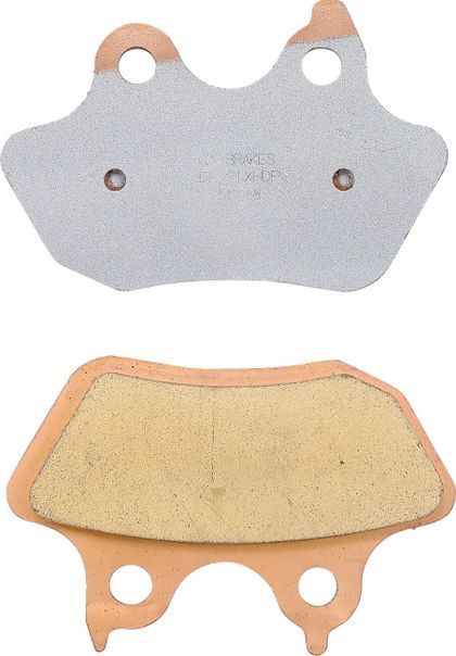Plaquettes de freins DP Brakes Métal Fritté Ref : DPBK00012A / 17210657 